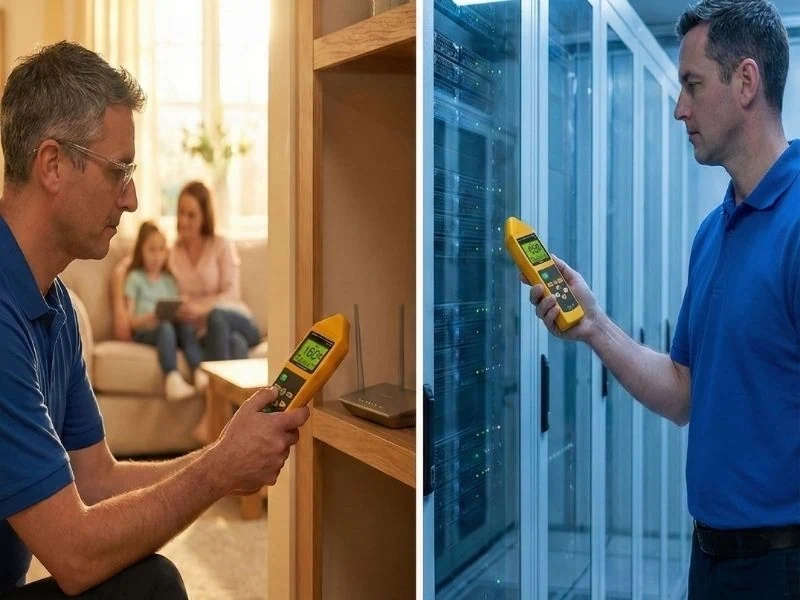 בודק קרינה מוסמך בבית ובמשרד