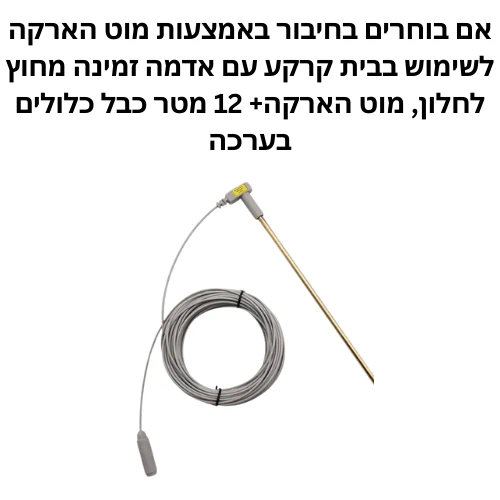 מתאם הארקה לשקע ביתי ישראלי