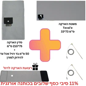 מארז התקרקעות 11% סיבי כסף (הסט המלא כולל מוטות הארקה)