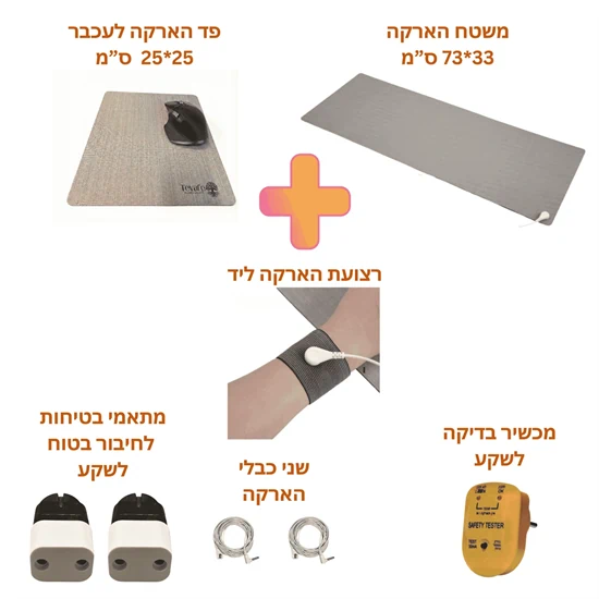 PRO Computer Earthing Kit + socket adapters