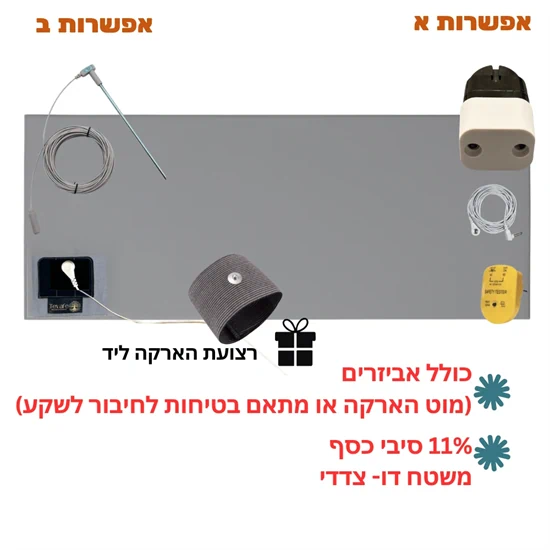 Double-sided Grounding Mat 11% silver